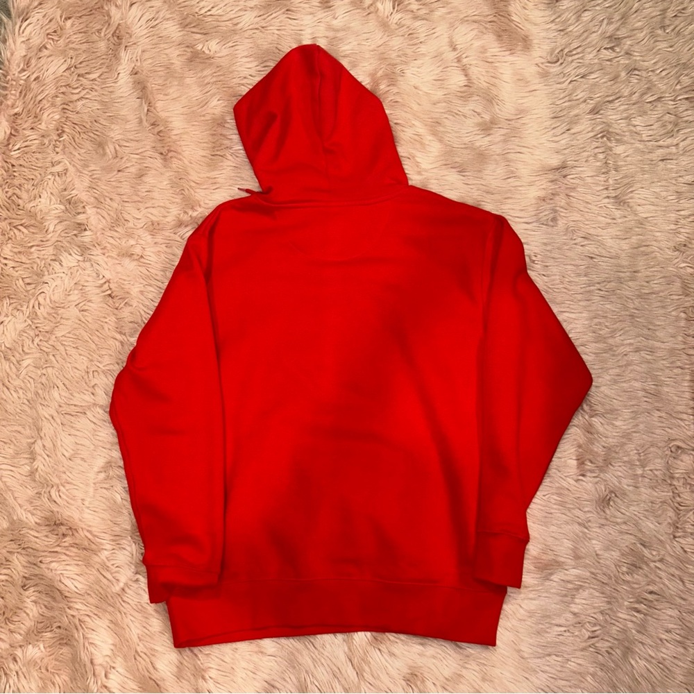 Red hoodie